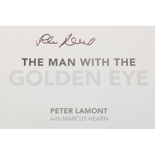 1033 - [James Bond] Lamont (Peter) The Man with the Golden Eye, oblong 4to, Cambridge (Signum Books) 2... 