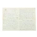 A Request from Mr. JoyceJoyce (James) Autograph Letter Signed to 'Dear Mr [Thomas] Pugh,' 3 pp (fold... 