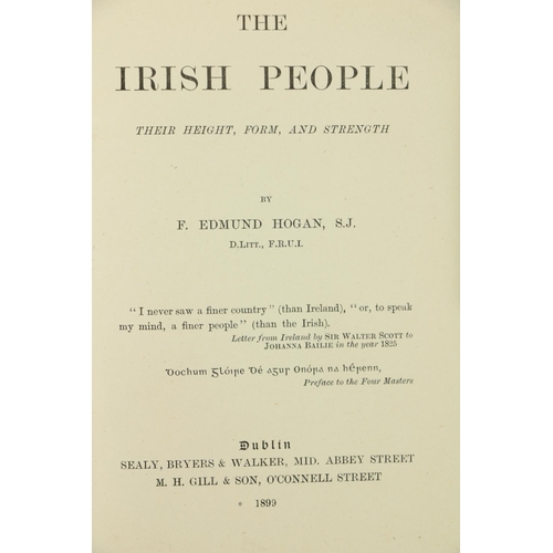 106 - Cox (Michael F.) The History of the Irish Horse, sm. sq. 8vo D. 1897. First Edn., orig. cloth gilt; ... 