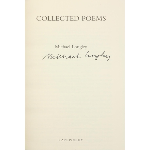 133 - Copies Signed by the AuthorLongley (Michael) Collected Poems, Lond. 2006 First Edn., Signed, orig. d... 