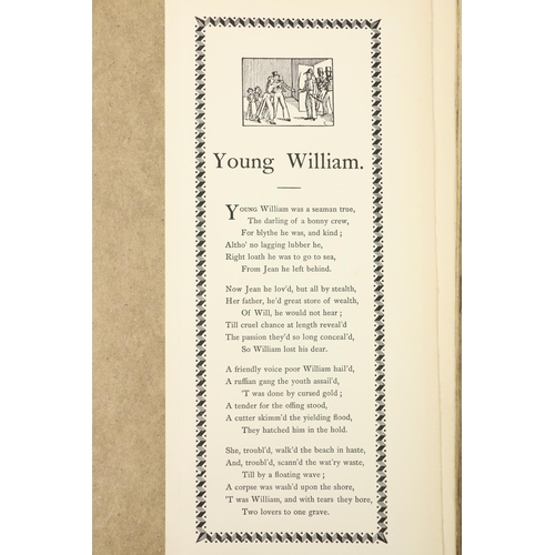 173 - Ashton (John) Real Sailor Songs, folio L. (Leadenhale Press) 1891. First Edn., red & bl. title, ... 