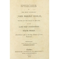 State Trials: [Curran (J.P.)] Speeches of the Rt. Hon. John Philipot Curran, Master of the Rolls in ... 