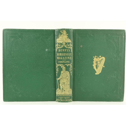 67 - Periodical: Duffy (James)  Duffy's Hibernian Magazine, 3 vols. bound in one, 4to Dublin 1860, wd. cu... 