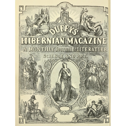 67 - Periodical: Duffy (James)  Duffy's Hibernian Magazine, 3 vols. bound in one, 4to Dublin 1860, wd. cu... 