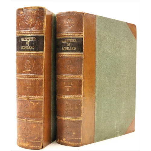 68 - Scotland: The Topographical, Statistical and Historical Gazetteer of Scotland, 2 vols. imp. thick, 8... 