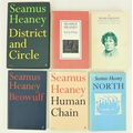 Heaney (Seamus) North, 8vo L. (Faber & Faber) 1976, Reprint, paperback; Seeing Things, 8vo L. (F... 