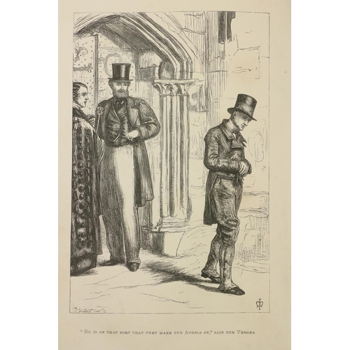 83 - Trollope (Anthony)  The Small House at Allington, vols. 8vo Lond. (Smith, Elder & Co.) 1864. Fir... 