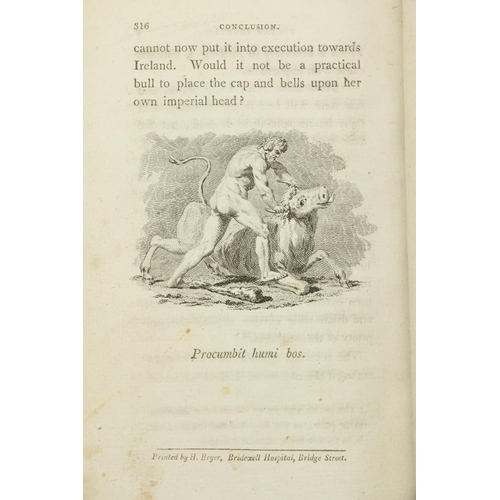 87 - Edgeworth (R. Lovell & Maria) Essay on Irish Bulls, sm. 8vo Lond. (J. Johnson) 1802. First Edn.,... 