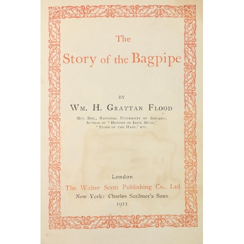 88 - Grattan-Flood (W.H.) The Story of the Harp, L. 1905. First Edn., illus., orig. git decor. red cloth;... 