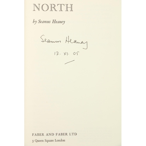 98 - Some Signed CopiesHeaney (Seamus) North, Lond. 1975, First Edn., Signed; Sweeney Astray, Derry 1983,... 