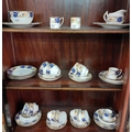 A part porcelain Tea Set, by Grafton China & Sons, comprising cups, saucers, plates etc., decora... 