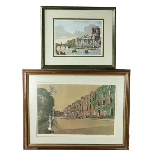 158 - Two Architectural Prints, one after Eric Patton, Limited Edition No. 872 (999), and one other after ... 