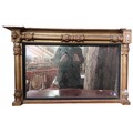 A William IV giltwood Overmantel, of small proportions, in the manner of Del Vecchio, approx. 60cms ... 