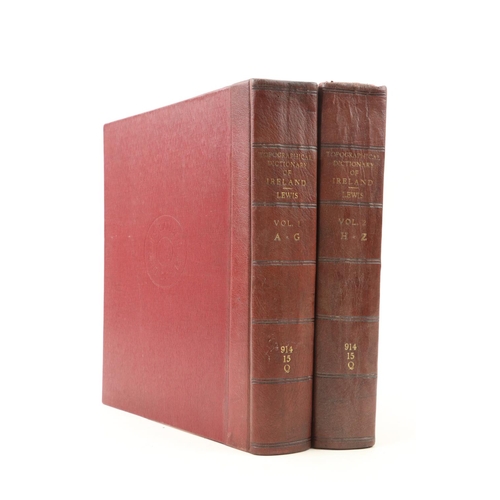 183 - Lewis (Samuel) A Topographical Dictionary of Ireland, 2 vols. lg. sq. folio Lond. 1837. First Edn., ... 