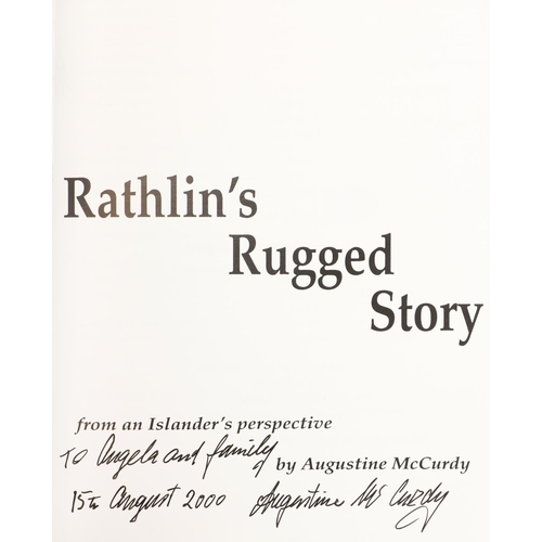 187 - Rathlin Island: Boyd (Hugh Alex) Rathlin Island, North of Antrim, 12mo Ballycastle 1947, illus.; Mc ... 