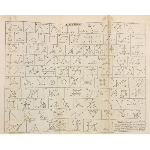 199 - Dublin Printings:  Whiston (Wm.) The Elements of Euclid, with Select Theorems out of Archimedes,... ... 