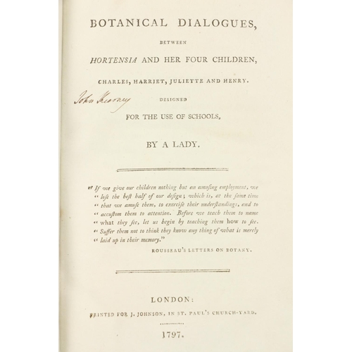 208 - Martyn (Thos.)ed. Letters on the Elements of Botany, addressed to a Lady by the Celebrated J.J. Rous... 