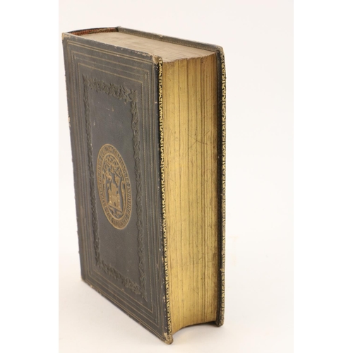 225 - T.C.D. Prize Binding: Milton (John) The Poetical Works of ..., thick 8vo Lond. 1853. Engd. frontis &... 