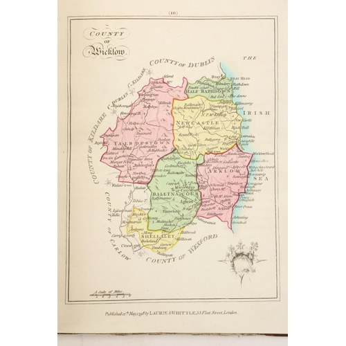 235 - With very fine hand coloured MapsAtlas:  Scale (Bernard)  An Hibernian Atlas, or Gneral Description ... 