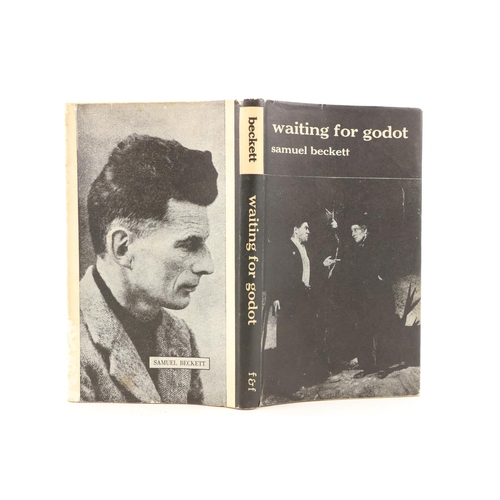 281 - Beckett (Samuel) Waiting for Godot, A tragic comedy in 2 Acts, 8vo Lond. (Faber & Faber) 1956 Fi... 