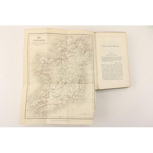 282 - Irish Travel: Inglis (H.D.) A Journey throughout Ireland ... in 1834, L. 1838, 2 fold. maps orig. cl... 