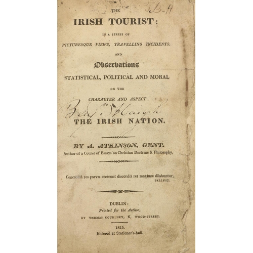 282 - Irish Travel: Inglis (H.D.) A Journey throughout Ireland ... in 1834, L. 1838, 2 fold. maps orig. cl... 