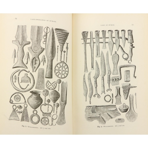 319 - Keller (Dr. Ferdinand) The Lake Dwellings of Switzerland and other Parts of Europe, 2 vols. L. 1878.... 