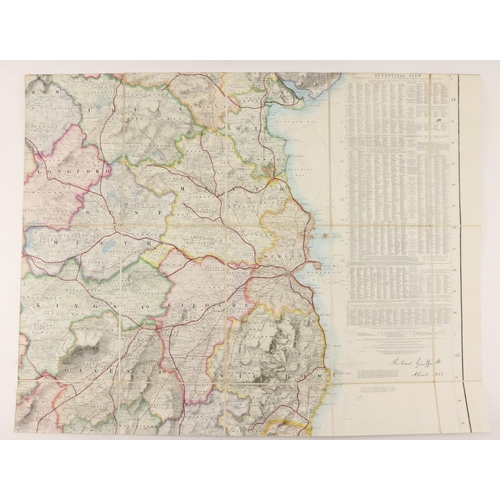 323 - Map: Railway Commissioners: A General Map of Ireland to Accompany the Report of the Railway Commissi... 