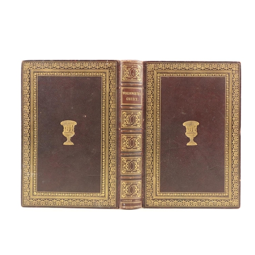 333 - Bindings & Engraved Views etc:  Wordsworth (Christ.) Greece, Pictorial, Descriptive, and Histori... 