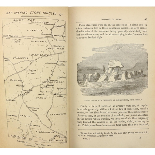 365 - O'Rorke (T.) The History of Sligo: Town and County, 2 vols. Dublin n.d. First Edn., map frontis Vol.... 