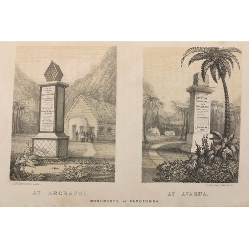 381 - Travel:  Prout (Ebenezer) Memoirs of The Life of the Rev. John Williams, Missionary to Polynesia, 8v... 