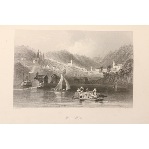 408 - Bartlett (W.H.) & Willis (N.P.) Canadian Scenery Illustrated, 2 vols. lg. 4to Lond. 1842. Engd. ... 