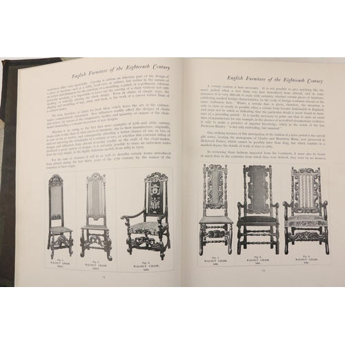 417 - Art & Architecture:  Cesansky (Herbert) English Furniture of the Eighteenth Century, 3 vols. fol... 