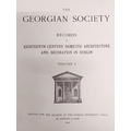 Rare Complete SetGeorgian Society: The Georgian Society Records of Eighteenth Century Domestic Archi... 