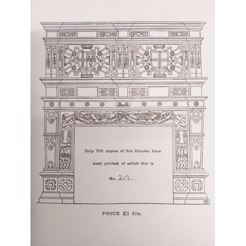 264 - Rare Complete SetGeorgian Society: The Georgian Society Records of Eighteenth Century Domestic Archi... 