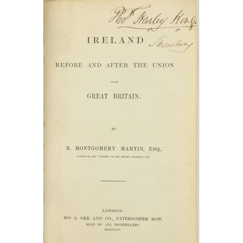 306 - Graydon (Wm.) Reflections on the State of Ireland in the Nineteenth Century, 8vo L. 1825. Second Edn... 