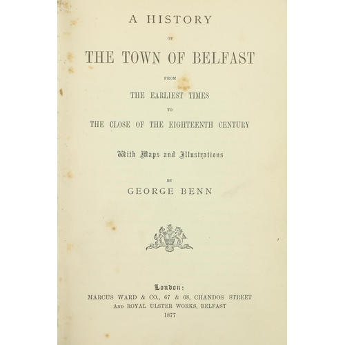 313 - Northern Ireland interest:  Reeves (Rev. Wm.) Ecclesiastical Antiquities of Down, Connor and Dromore... 