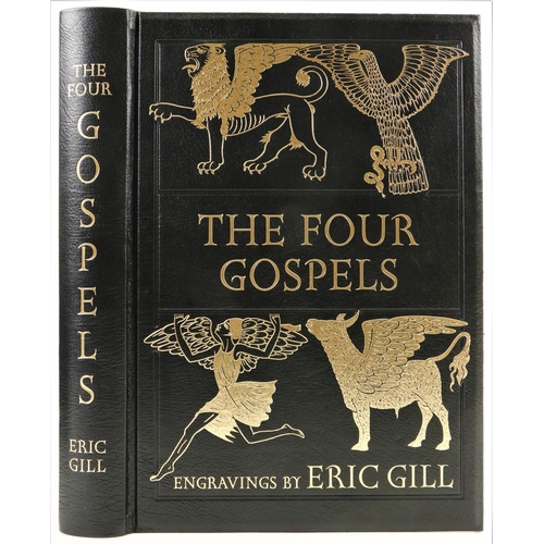 687 - Fine Facsimile EditionFolio Society: Gill (Eric)illus. The Four Gospels of the Lord Jesus Christ, th... 