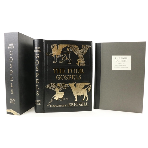 687 - Fine Facsimile EditionFolio Society: Gill (Eric)illus. The Four Gospels of the Lord Jesus Christ, th... 