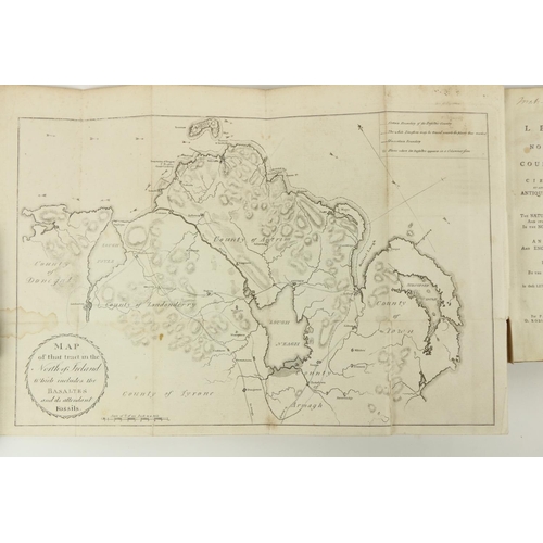 431 - Hamilton (Rev. Wm.) Letters Concerning the Northern Coast of County of Antrim, 8vo D 1790 First Edn.... 