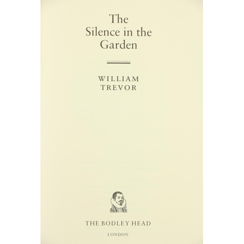 455 - Signed Limited EditionsTrevor (William) The Silence in the Garden, 8vo L. (The Bodley Head) 1988, Si... 