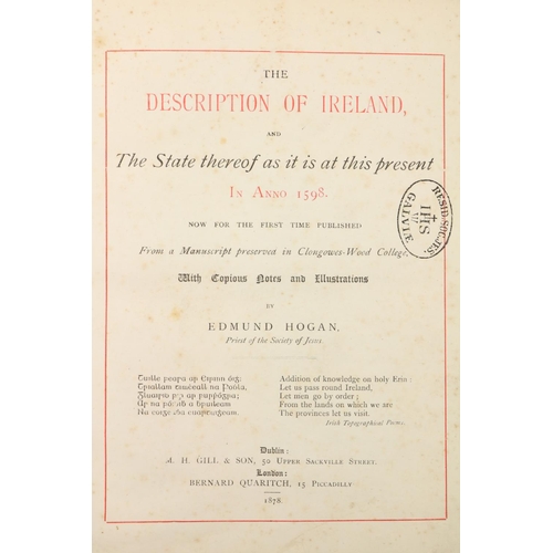 527 - I.A.S.: O'Callaghan (J. Corn)ed. The Destruction of Cyprus.. by Col. Charles Kelly, 4to Dublin 1850,... 