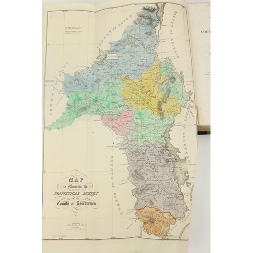 528 - R.D.S.: - Weld (Isaac) Statistical Survey of the County of Roscommon, roy 8vo Dublin 1832. First Edn... 