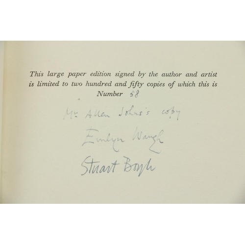 533 - Signed by the Author & ArtistWaugh (Evelyn) The Loved One an Anglo - American Tragedy,8vo signed... 