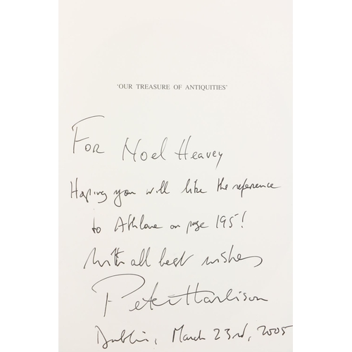 553 - Harbison (Peter) Berenger's Views in Ireland, oblong, sm. folio D. 1991. Signed Pres. Copy; Berenger... 