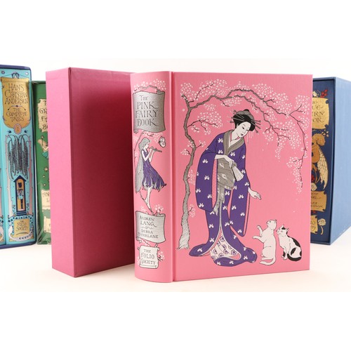 341 - Folio Society -  Children's Favourites: Lang (Andrew) The Crimson Fairy Book, also Blue, Yellow, Red... 