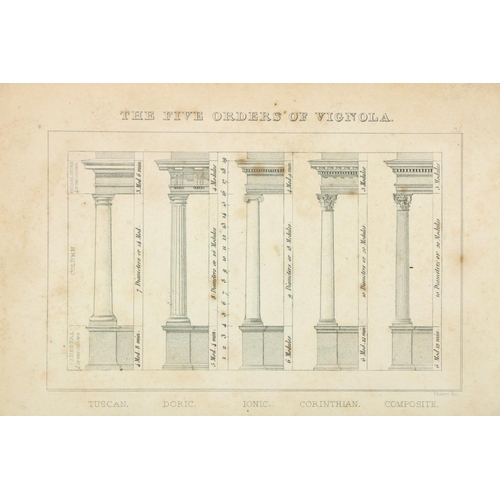 615 - Architecture: Billington (John)  The Architectural Directory, or, Pocket Vignola, ... In Two Volumes... 