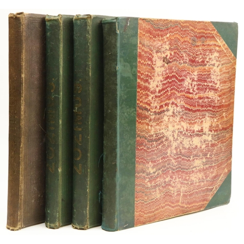 772 - Periodical:  Zozimus, Vol. I May 1870 - August 1872, in 4 volumes, 4to Dublin 1870-1872. Incomplete,... 