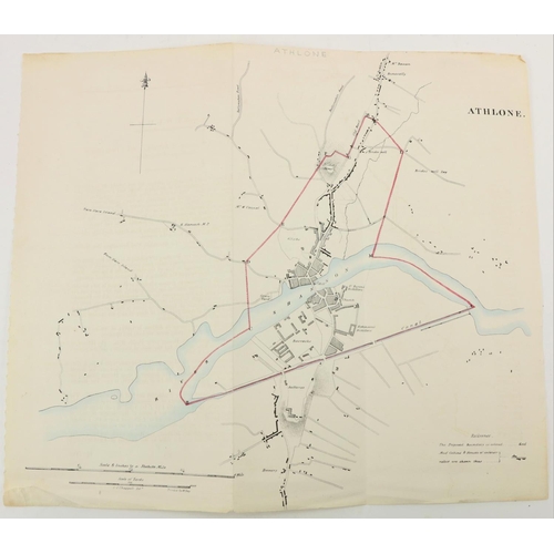 792 - With 76 Hand-Coloured MapsHouse of Commons:  Municipal Corporation Boundaries (Ireland), Copy of Ins... 