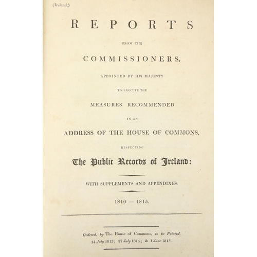 797 - House of Commons: Reports from the Commissioners.. to execute the Measures Recommended in an Address... 